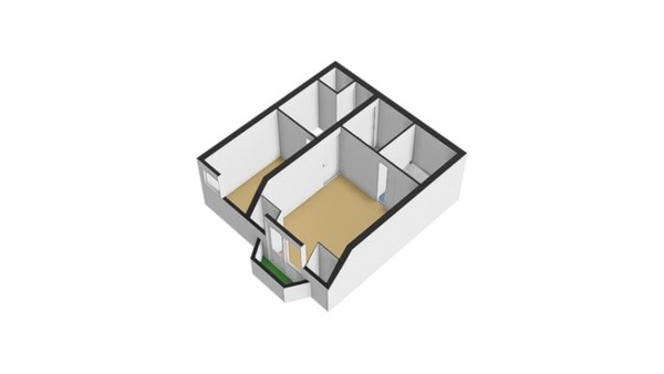 Floorplan - Bergselaan 386C, 3038 CT Rotterdam